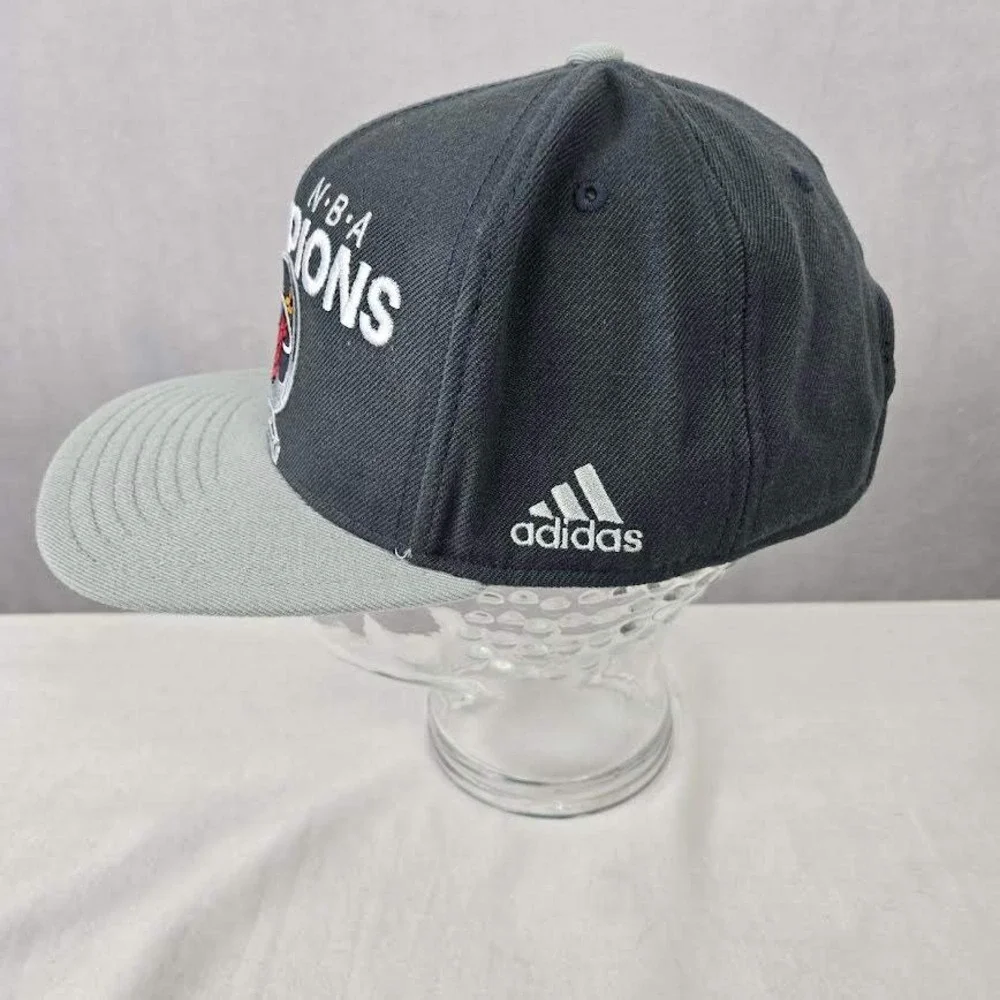 Adidas Miami Heat 2012 NBA Champions‎ Snapback Hat Grey Basketball Cap Mens OSFM